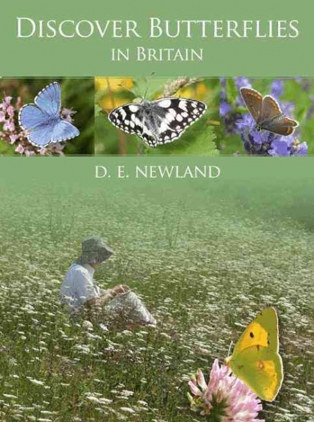 Butterfly book cover - Discover butterflies in Britain by David E Newland