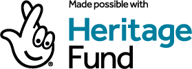 Made possible with Heritage Fund logo - 2022