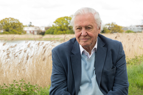 Sir David Attenborough, London Wildlife Trust, Woodberry Wetlands -c- Penny Dixie