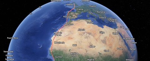 Ospreys-migration-route