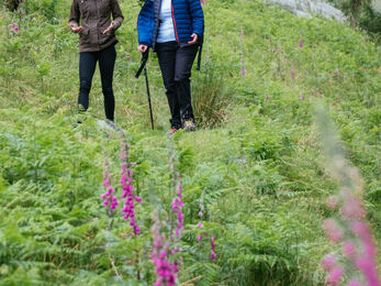 The Duchess of Cambridge and Beth Pipe