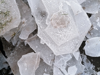 Ice layers © Jody Ferguson