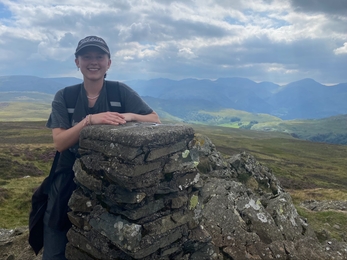 Peatland Assistant Grace Fuller 