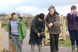 Edington Centre filming on location