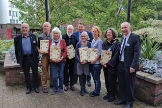 Image of Badger's Paw award winners 2018
