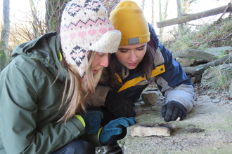 Apprentice Conservation Officers learning to track otters