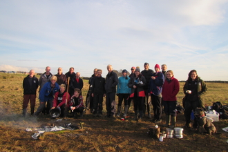 Volunteers at Eycott Hill