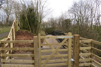 New board walk at Smardale