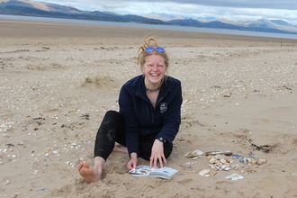 Image of Lucy Mather Marine Futures Intern credit Cumbria Wildlife Trust