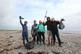 Orsted Beach Clean at South Walney