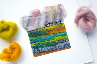 Textile landscape workshop image
