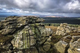 Image of Christianbury Crag from Cumbria rocks credit Ian Jackson