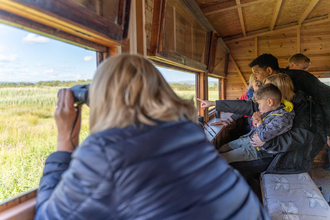 Family event bird watching Foulshaw Moss CWT