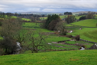 Image of Scandal Beck and new river channel at Bowber Head Farm