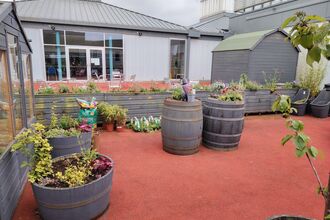 Outdoor space at Harraby Community Campus