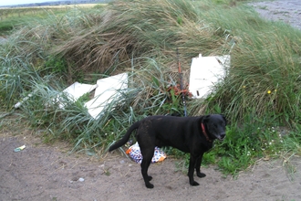 Various fly tipped rubbish