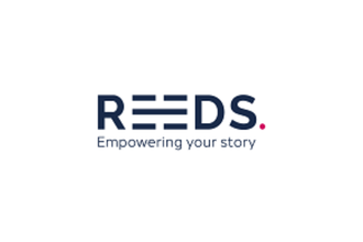 Reeds logo on featured card