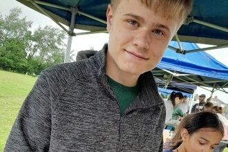 a young nature volunteer