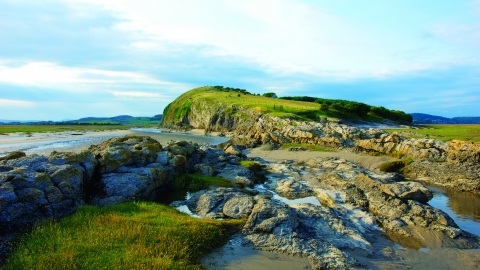 Humphrey head cliff and rocky landscape -c- john morrison