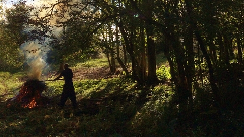 Latterbarrow conservation day volunteers