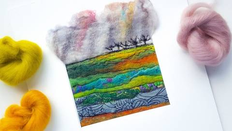 Textile landscape workshop image 