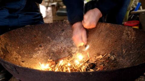 Firepit. October Conservation careers. The Bay