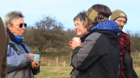 Volunteers at Cold springs community nature reserve 