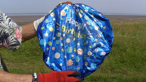 Ubiquitous birthday balloon