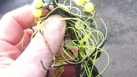 Nasty old fishing tackle