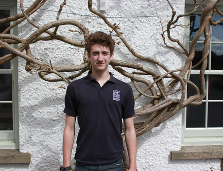 Andrew Macaulay - conservation apprentice with cumbria wildlife trust 2018-2020