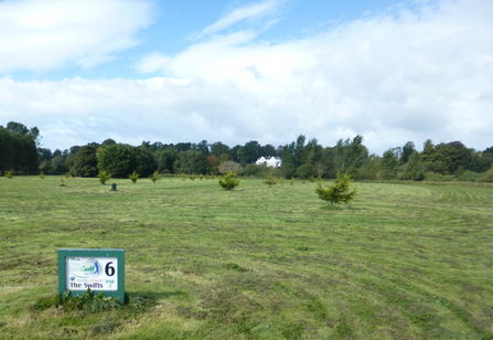 Image of former golf course The Swifts mowed and managed by Carlisle City Council as an amenity area © Carlisle City Council