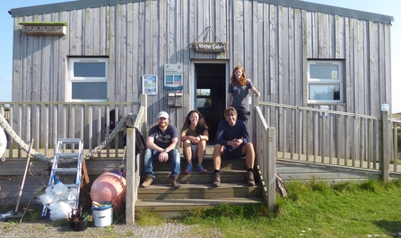 Image of O'Neil Architects at South Walney Nature Reserve credit Cumbria Wildlife Trust