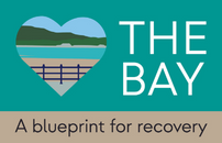 The Bay logo - a blueprint for recovering - Morecambe Bay