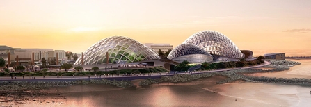 Image of Eden Project Morecambe artists impression Jan 2023