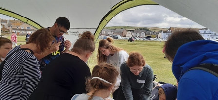 Sea Fest 2023, St Bees, volunteer stall