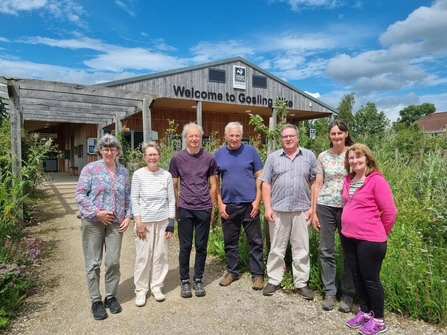 Image of volunteer gardeners at Gosling Sike