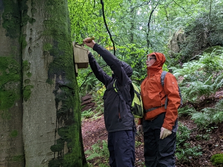 Henry and Lewis, Young Volunteer Day, Staveley Woodlands, 2023