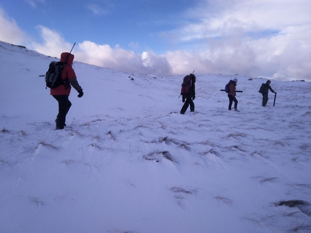 Peaty Volunteer Samantha Kitchen , Mountain Skills Course 2023