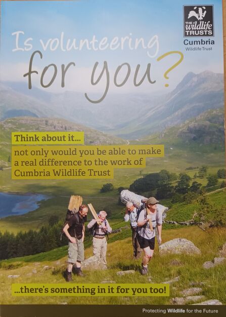 Is volunteering for you - leaflet front cover