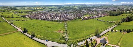 Cold Springs Community nature reserve - aerial wide