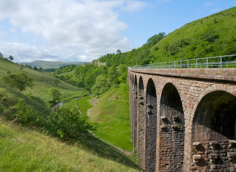 Smardale nature reserve and viaduct - copyright John Morrison