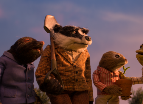 Wind in the willows film trailer general static image of characters - RESTRICTED USE - contact Marketing.
