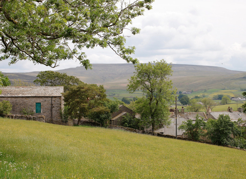 Image of Bowberhead farm and meadows © Cumbria Wildlife Trust