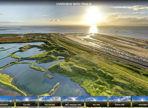 South Walney Nature Reserve virtual tour static image