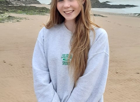 Marine Champion volunteer for My Local Catch, Lizzie